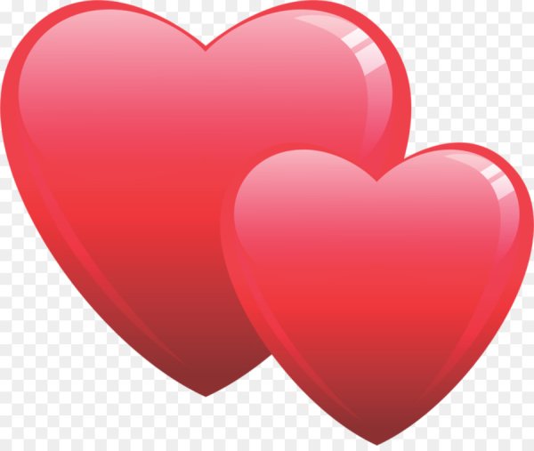 Два сердечка