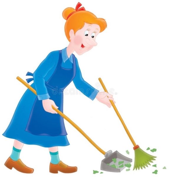 Уборщица для детей