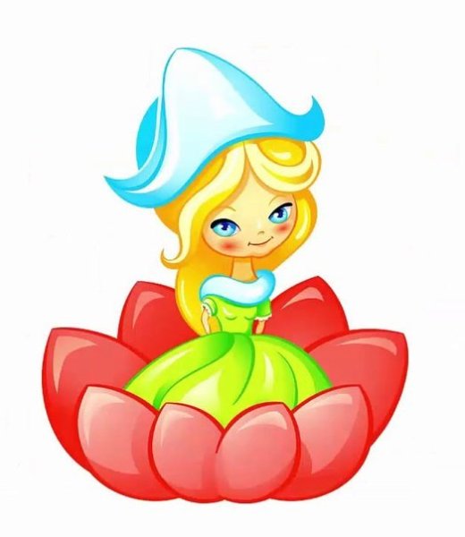 Дюймовочка клипарт