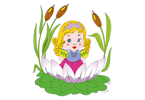 Сказочные герои Дюймовочка