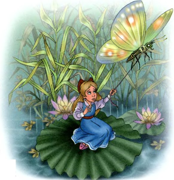 Дюймовочка Ханс Кристиан Андерсен иллюстрации