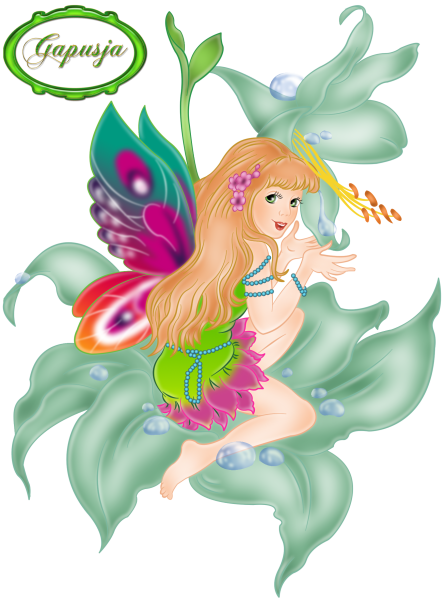 Дюймовочка без фона