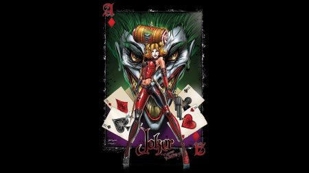 Джокер карта обои