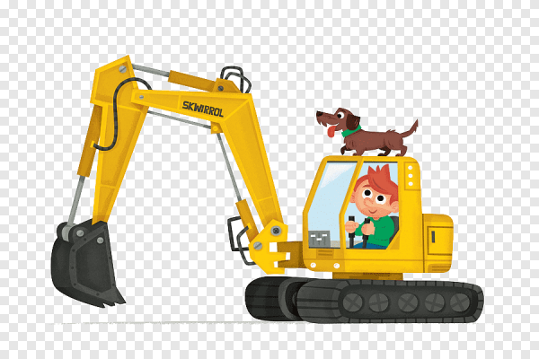 Экскаватор с глазками