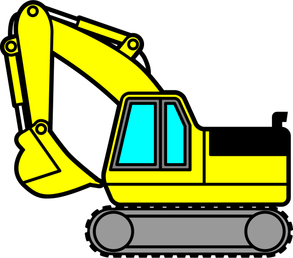 Экскаватор картинка для детей