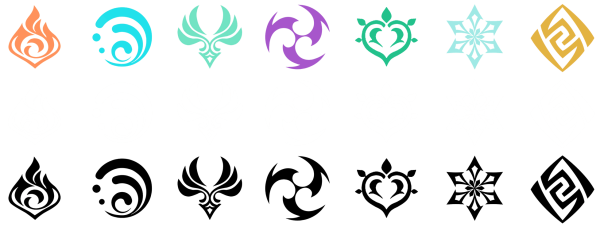 Электро стихия Геншин