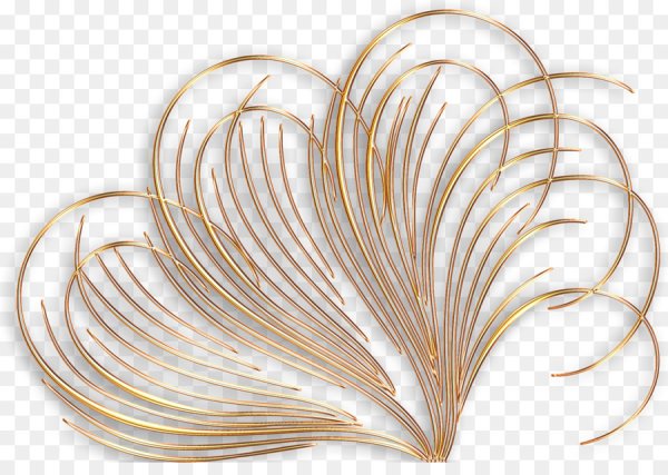 Золотые завитушки