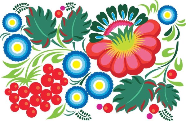 Русский растительный орнамент