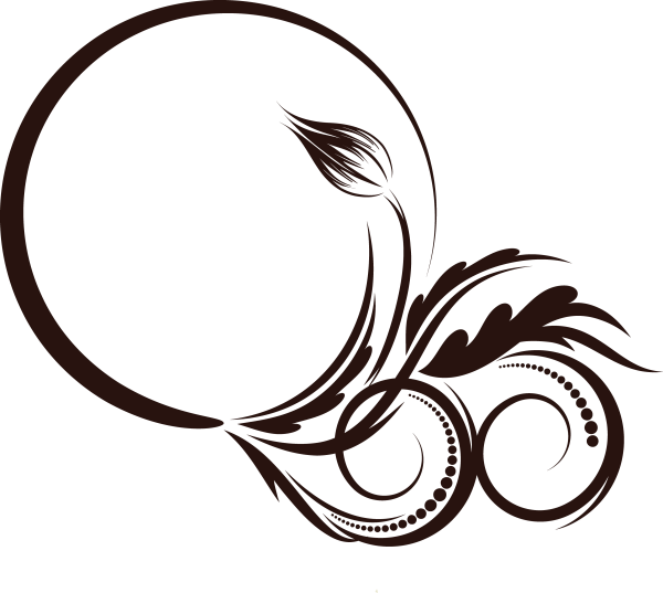 Виньетки на прозрачном фоне