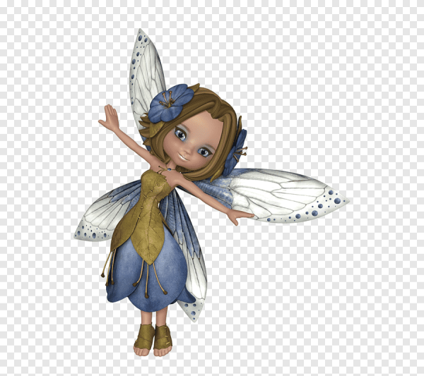 Фея на прозрачном фоне