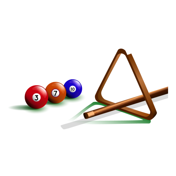 Бильярд клипарт