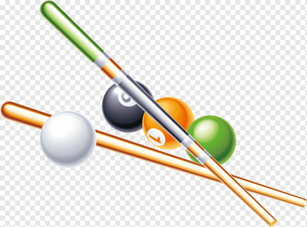 Бильярд на прозрачном фоне