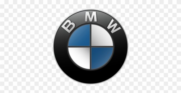 BMW эмблема на белом фоне