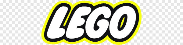 Лего логотип на белом фоне