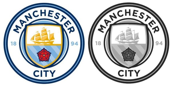 Круглая эмблема Манчестер Сити