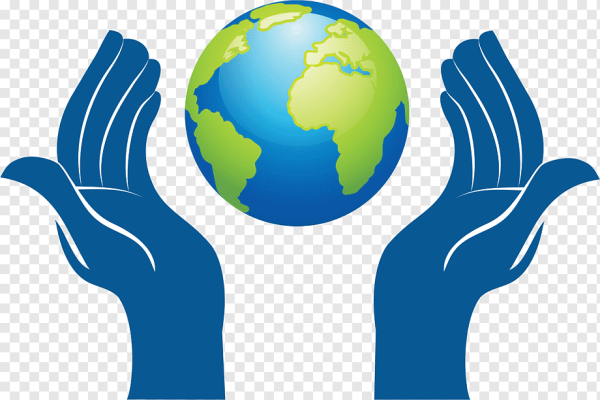 Ладони держат землю