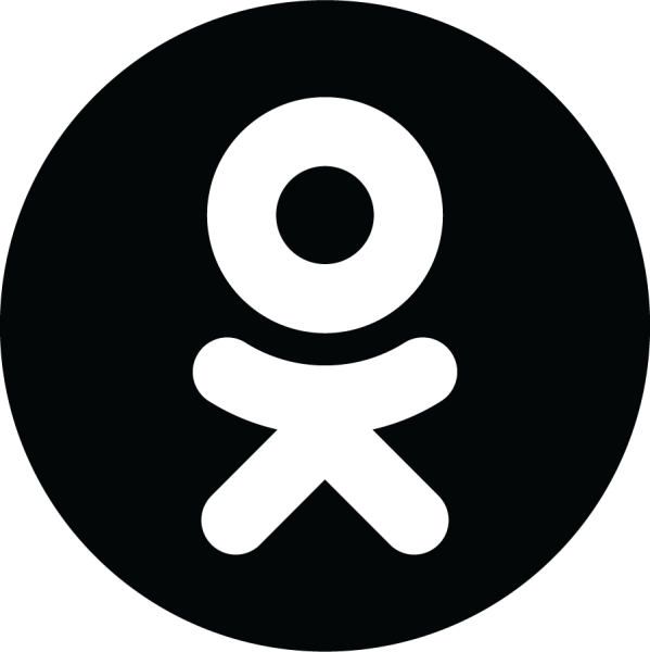 Значок Одноклассники синий