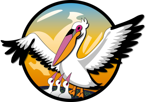 Символ учитель года Пеликан