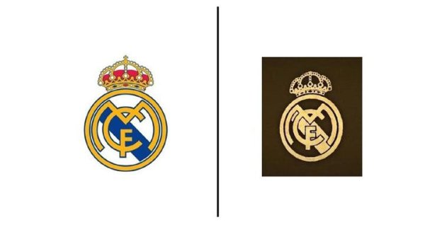 Реал Мадрид логотип на белом фоне