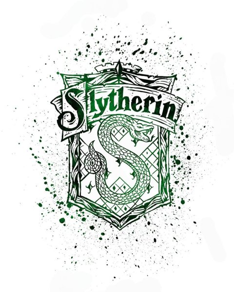 Герб Слизерина из Гарри Поттера