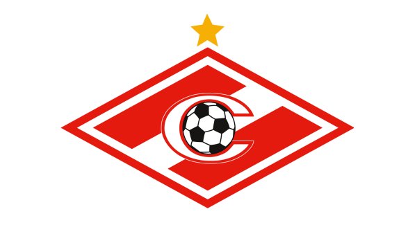 Спартак на белом фоне