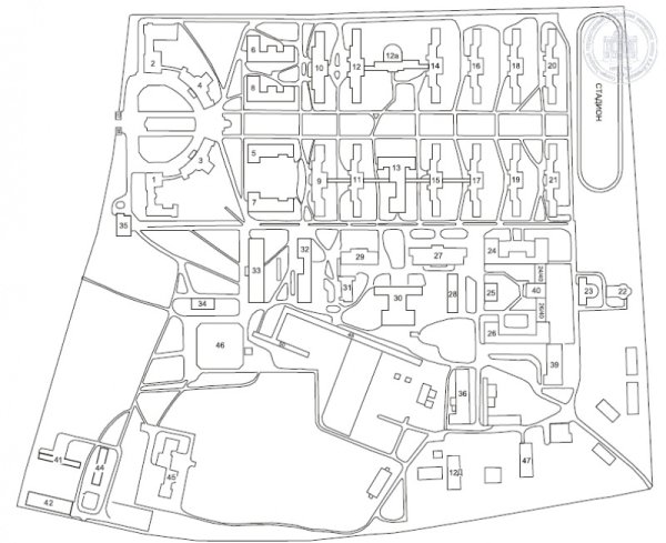 Больница Мечникова план корпусов
