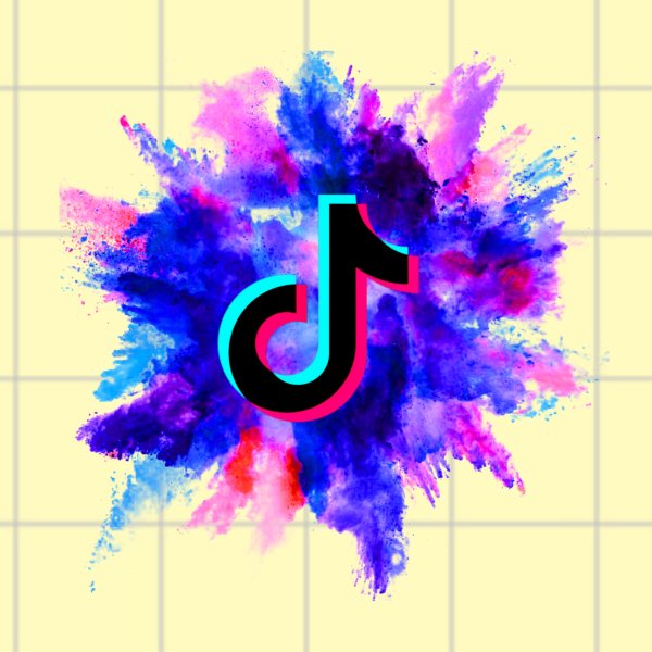 Значок тик ток без фона