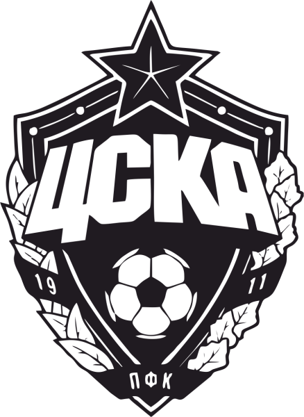 ЦСКА черная эмблема