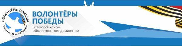 Волонтеры Победы логотип