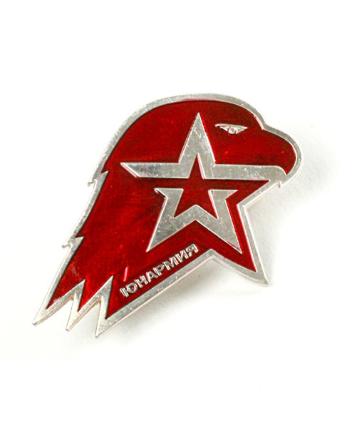 Юнармейский значок нагрудный