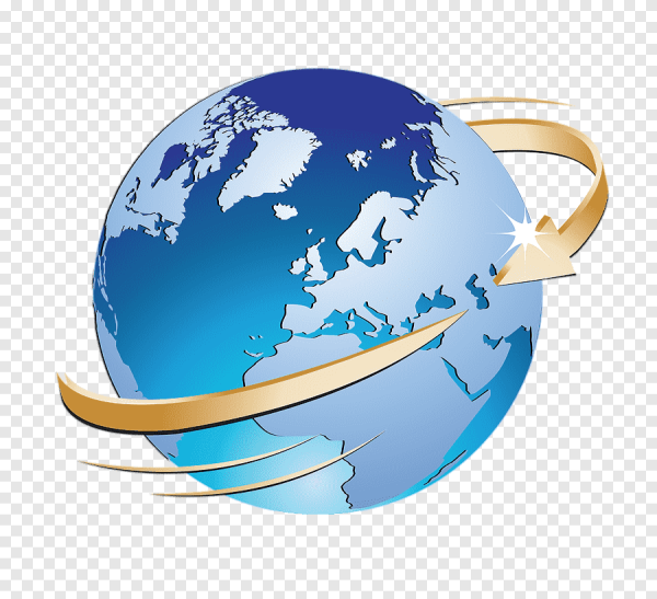 Земной шар на прозрачном фоне