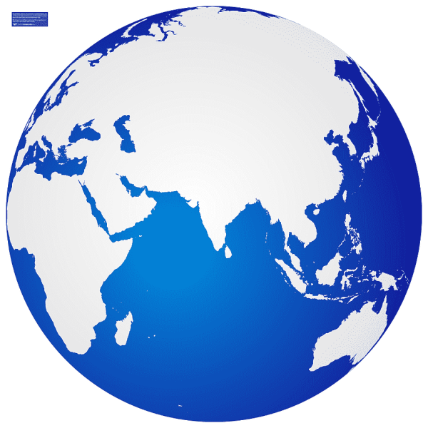 Земной шар рисунок