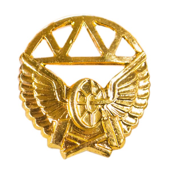 Петличный знак железнодорожных войск вс РФ