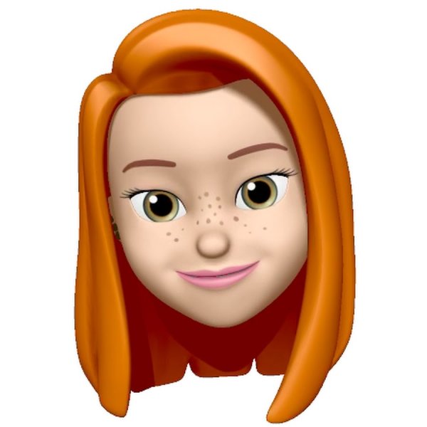 ЭМОДЖИ девочки с рыжими волосами