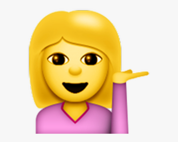 Смайлик девочка
