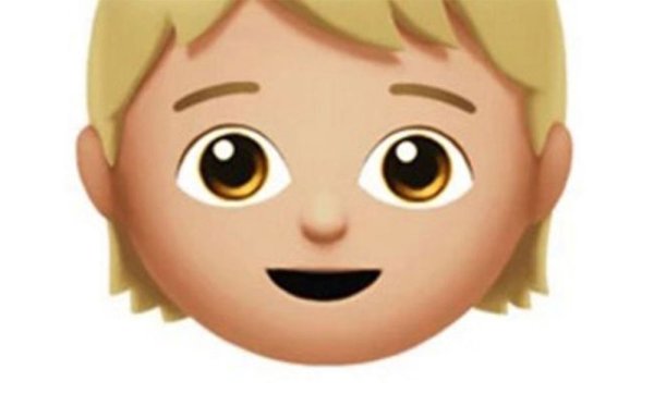 Смайлик лицо мальчика