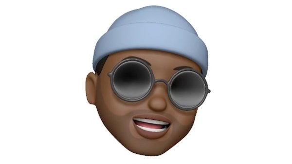 Эмодзи мальчик в очках