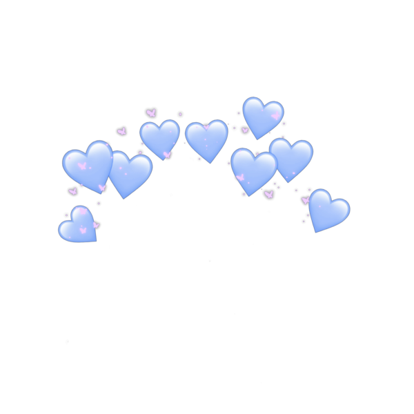 Сердечки не ад головой