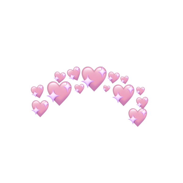 Сердечки над головой