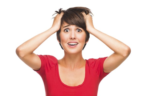 Женщина в недоумении