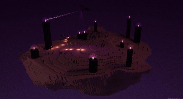 Майнкрафт ЭНДЕР мир