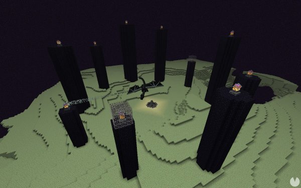 Майнкрафт край Эндера