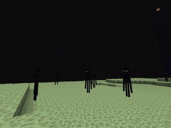 Майнкрафт край Эндера