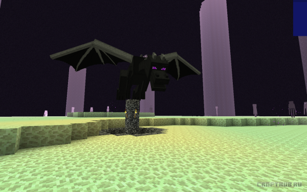 ЭНДЕР дракон в ЭНДЕР мире