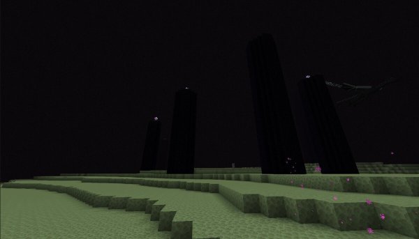 Майнкрафт край Эндера