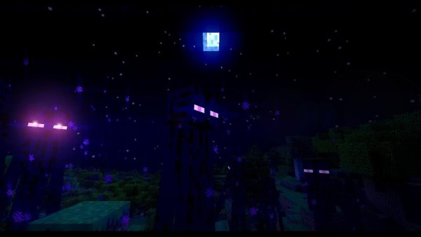 ЭНДЕР мир с шейдерами