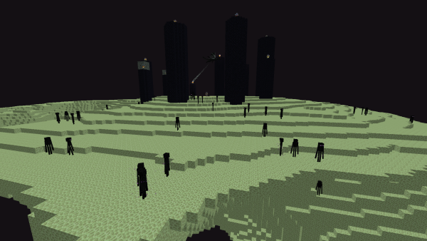 Майнкрафт ЭНДЕР мир с шейдерами