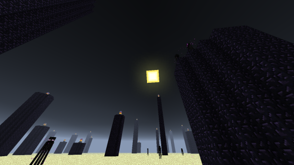 ЭНДЕР мир майнкрафт шейдеры