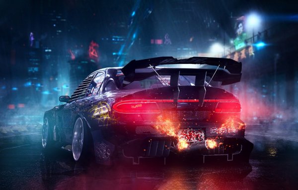 Mazda rx7 Cyberpunk