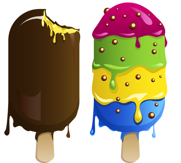 Мороженое мультяшный